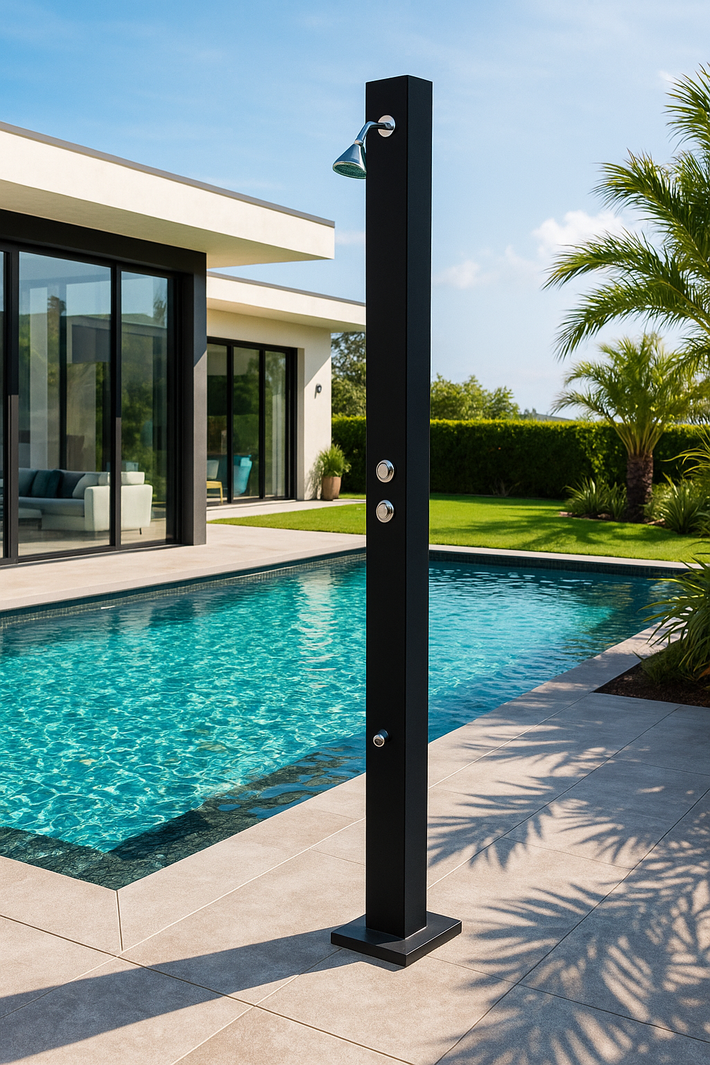 Bahçe Havuz Duş Paneli