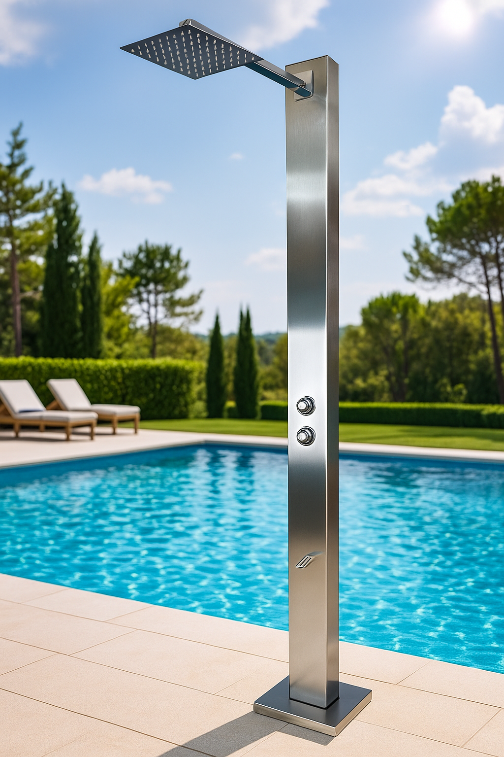 Havuz Kenarı Duş Modeli