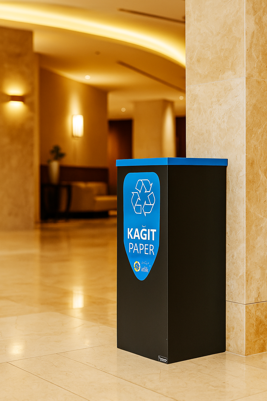 Geri Dönüşüm Kağıt Kutusu
