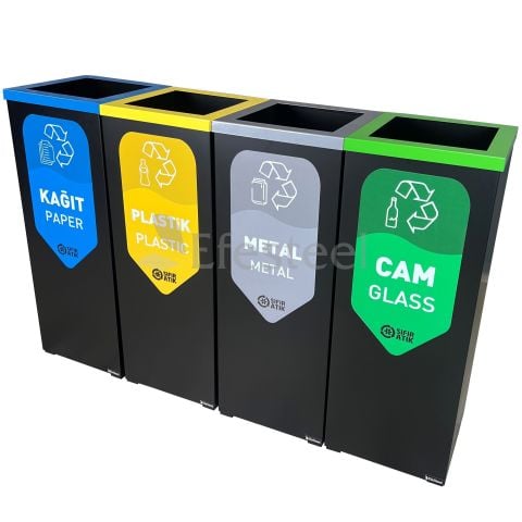 Kağıt Plastik Cam Geri Dönüşüm Kovası