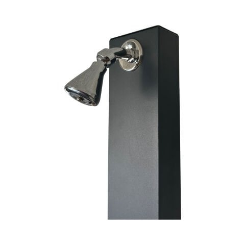 Antrasit Ayak Yıkamalı Havuz Duşu