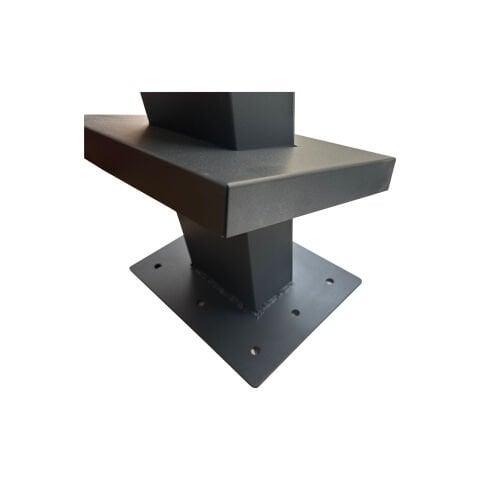 Antrasit Ayak Yıkamalı Havuz Duşu