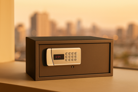 Otel Tipi Laptop Uyumlu Oda Kasası