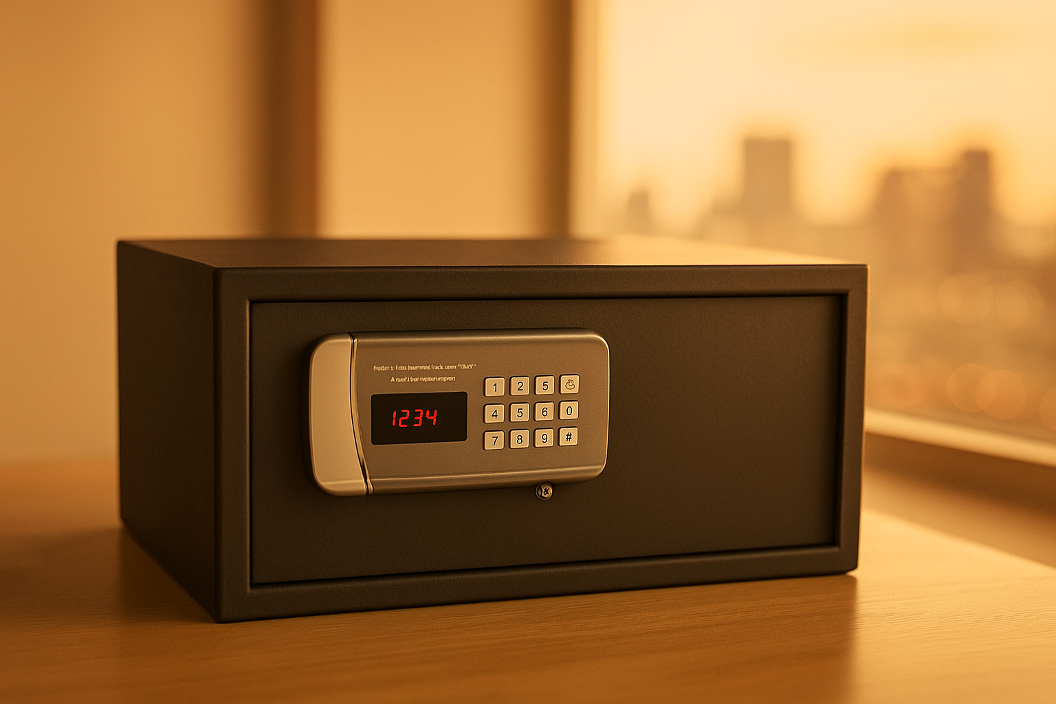 Otel Tipi Laptop Uyumlu Oda Kasası