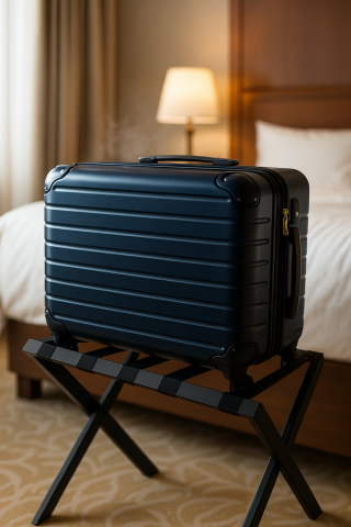 Otel Valiz Sehpası - Metal