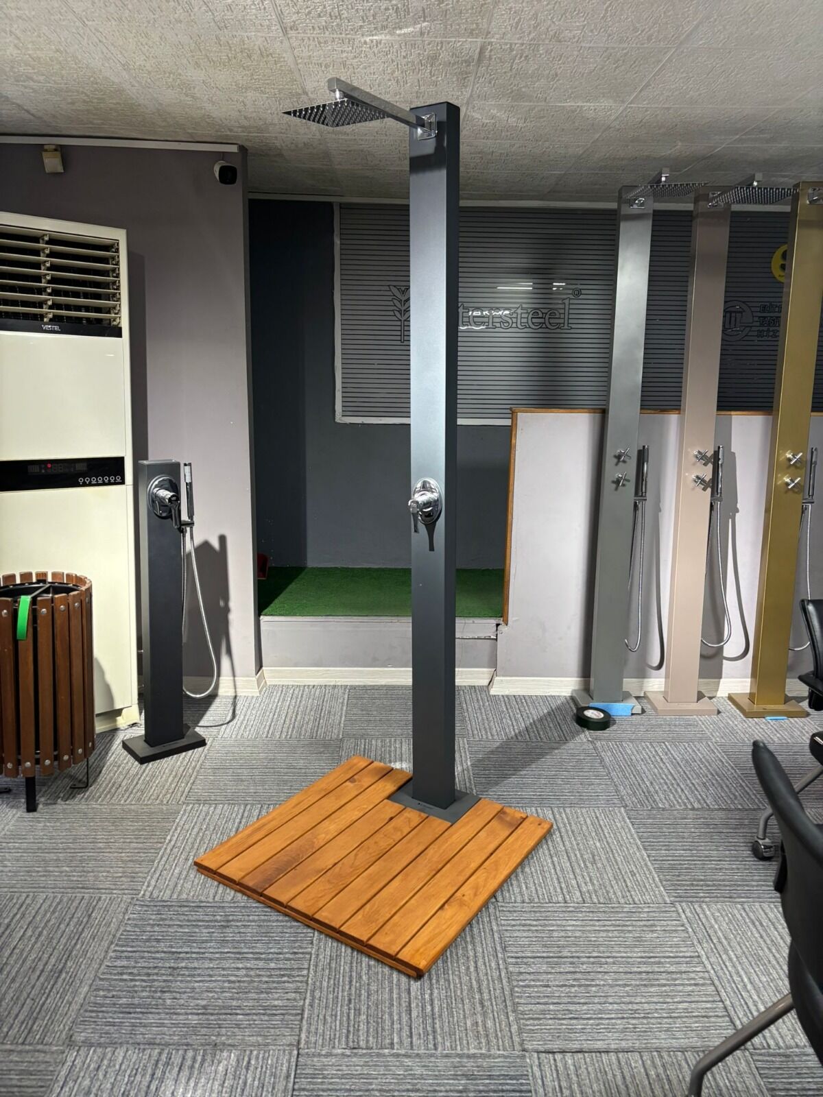 Havuz duşu sıcak soğuk tablalı